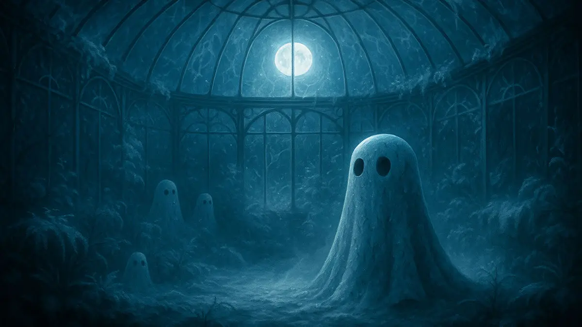 Frosted Conservatory: Chamber of Glass and Silence